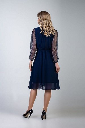 Платье / MARIKA 356 темно-синий