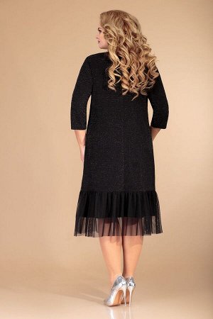 Платье / Svetlana-Style 1467 черный+полоски