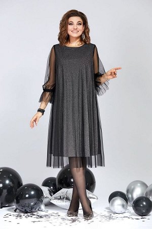 Платье Милора-стиль 834 черный