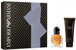 EMPORIO ARMANI STRONGER WITH YOU men set (30ml edt+sh/g 75ml)набор