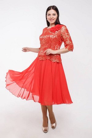 Платье / Art Oliya 8--47 красный