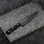 Нож кухонный универсальный Samura Shadow, лезвие 15 см, с покрытием Black Fuso
