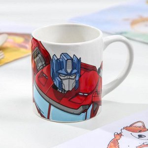 Набор посуды детский Hasbro Transformers «Оптимус Прайм», 2 предмета: кружка 200 мл, миска 300 мл