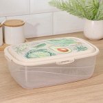Контейнер пищевой phibo Click&amp;Lock, 3,6 л, цвет МИКС