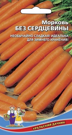 Морковь Без сердцевины (УД) (среднеспелый, идеален для хранения и переработки)