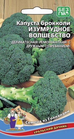 Капуста брокколи Изумрудное волшебство