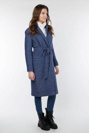 01-09570 Пальто женское демисезонное (пояс)