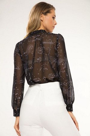 Блуза LaVeLa L50015 черный