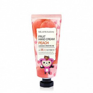Фруктовый крем для рук Peach Milatte Fashiony Fruit Hand Cream
