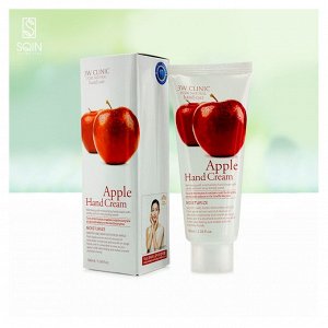 3W Clinic Apple Hand Cream Крем для рук с яблоком