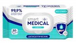 Smart Medical Салфетка антисептическая 50шт с клапаном /20/ 72034