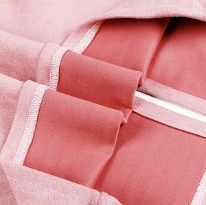 Юбка-карандаш под замшу розовая