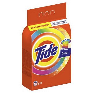 TIDE® Автомат СМС порошок "Color", 6кг