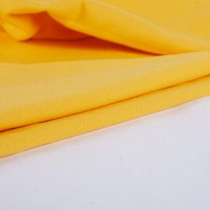 Ткань рибана с лайкрой М-2029 цвет желтый