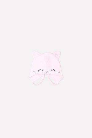 Шапка(Осень-Зима)+baby (розовое облако(котята))