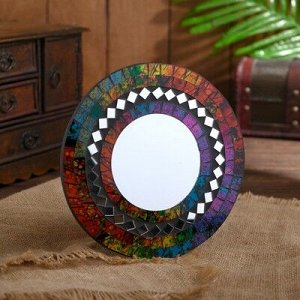 Панно зеркальное "Дантэ" керамика 20х20х1 см