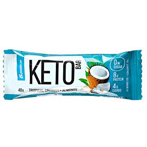 Батончик Bombbar KETO Tropical Coconut+Almonds 40 г 1 уп.х 24 шт.