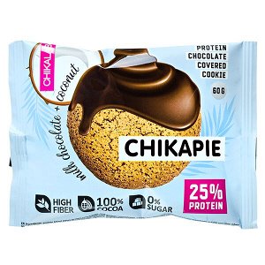 Печенье Chikapie глазированное Chocolate&Coconut 60 г