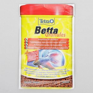 Корм TetraBetta Granules Sachet для рыб, пакет, гранулы, 5 гр.