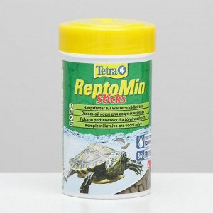 Корм Tetra ReptoMin для черепах, гранулы, 100 мл.