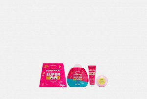 Подарочный набор Super Fruit (Гель д/душа 100мл+Бурлящий шар+Крем питательный д/рук 30мл)