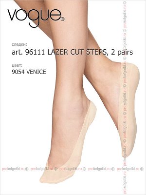 VOGUE, art. 96111 LAZER CUT STEPS, 2 pairs