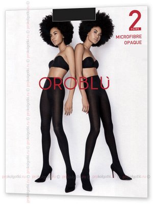 OROBLU, TWINS MICROFIBRE OPAQUE 60, 2 pairs