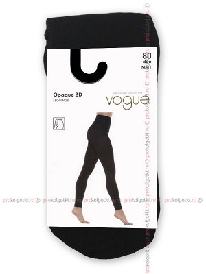 VOGUE, art. 95774 OPAQUE 80 3D leggings