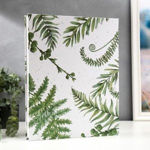 Фотоальбом на 400 фото 9х13 см "Пальмовые листья" в коробке 31x25,5x5,5 см