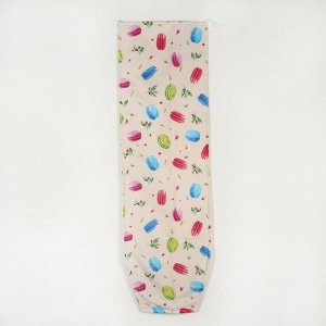 Чехол для гладильной доски Nika, 130x42 см, с поролоном, МИКС
