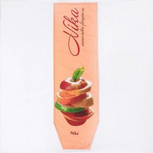 Чехол для гладильной доски Nika, 130x42 см, с поролоном, МИКС