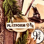 Чипборд-Надпись &quot;Platform 9 3/4&quot;
