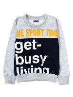 Толстовки для мальчиков &quot;Get-busy grey&quot;, цвет Серый