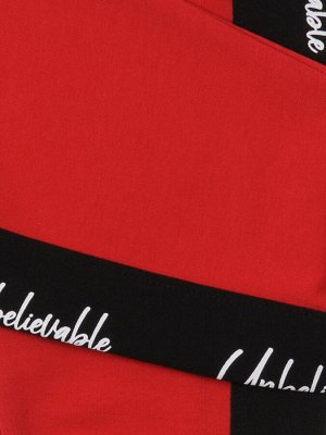 Штаны для мальчиков "Incredibly red", цвет Красный