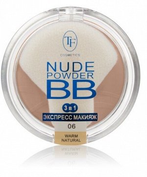 ТРИУМФ Пудра для лица TP-15 BB NUDE POWDER 3 IN 1 тон 06 Натуральный