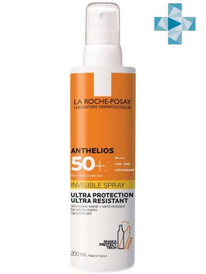 Ля Рош Позе Невидимый спрей для лица и тела SPF 50+, 200 мл (La Roche-Posay, Anthelios)