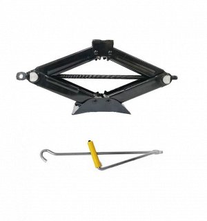 Домкрат  ромбический  1Т (высота подъема 85/330мм) TSJ001B черный BARBELL