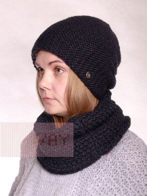Комплект (шапка,шарф-снуд) 202-8701