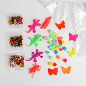 Тактильная коробочка «Удивительный мир бабочек», с растущими игрушками