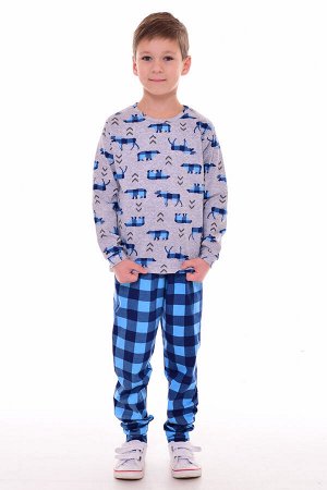 Пижама детская 7-271 (синий)