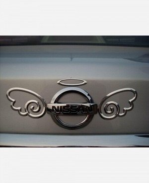 Наклейка "Ангел 3D" на эмблему авто 904200