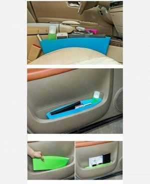 Автомобильный карман-органайзер между сиденьем и консолью. Цвета в ассортим 904700