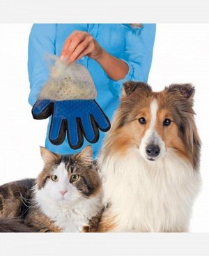 Перчатка для вычесывания шерсти домашних животных Тру Тач - True Touch 9046050