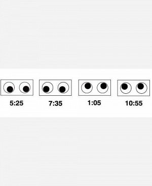Часы настольные "Глаза" 902898