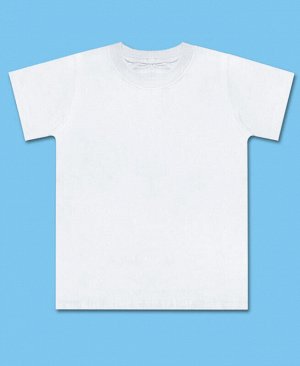 Белая спортивная футболка для мальчика Цвет: серый