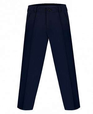 Классические брюки для мальчика тёмно-синего цвета Цвет: синий
