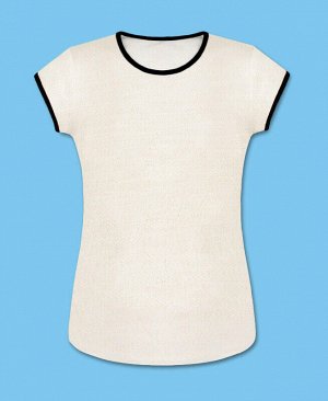 Белая футболка для девочки Цвет: белый