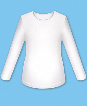 Белый джемпер (блузка) для девочки Цвет: белый
