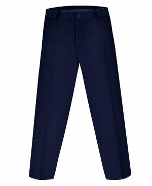 Классические синие брюки для мальчика Цвет: т.синий