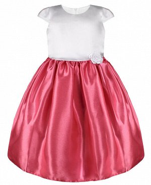 Коралловое нарядное платье для девочки Цвет: коралловый